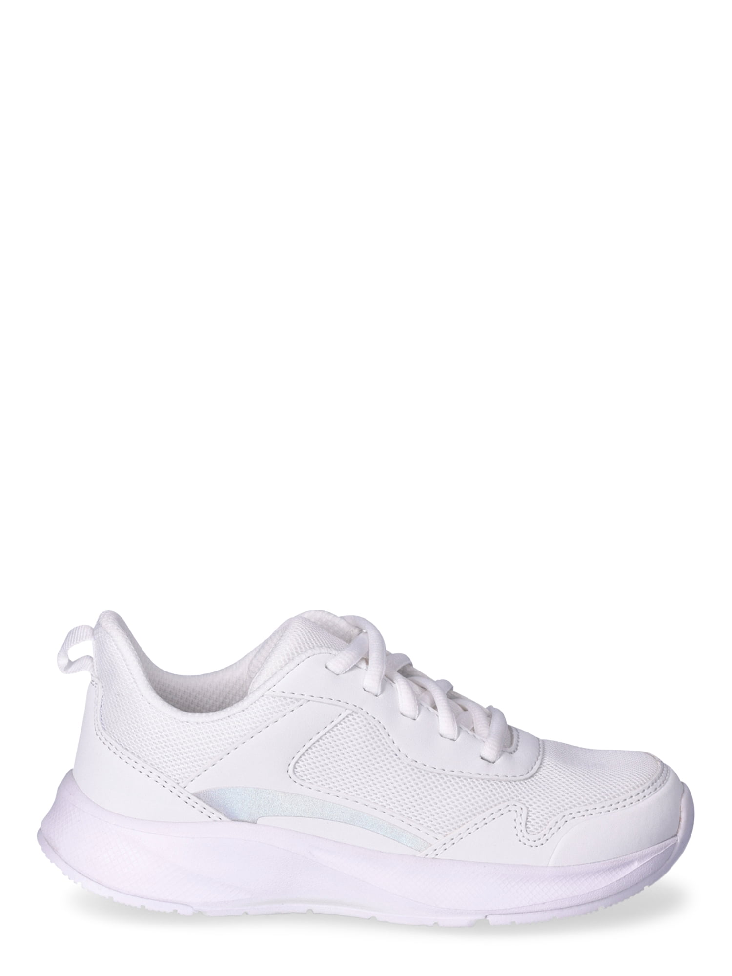 Athletic Works Little Girl & Big Girl Mesh Jogger Lace Up Sneakers