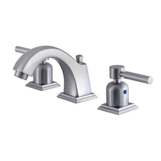 Fauceture FSC4688NDL Robinet de Lavabo à Large Diffusion de 8 Po avec Pop-Up, Nickel Brossé