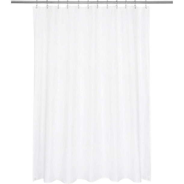 Ultimate Waterproof Fabric Shower Curtain Or Liner Breathable Tpu Machine Washable Use For Bath Tub Stall In Home And Hotel White 70 X72 Com Ultimate Waterproof Fabric Shower, Waterproof Fabric Shower Curtain No Liner Needed