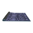 thumbnail image 2 of Ahgly Company Indoor Square Oriental Blue Traditional Area Rugs, 7' Square, 2 of 4