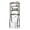 Black, variant on Gianna Over Toilet Bathroom Organizer, 4-Tier Adjustable Storage Rack, Space-Saving Shelf for Tight Areas, Black