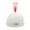 White, variant on UNLLLL Electronic Alarm Clock With Colorful Lights And Sky Projection Clock, for school, home