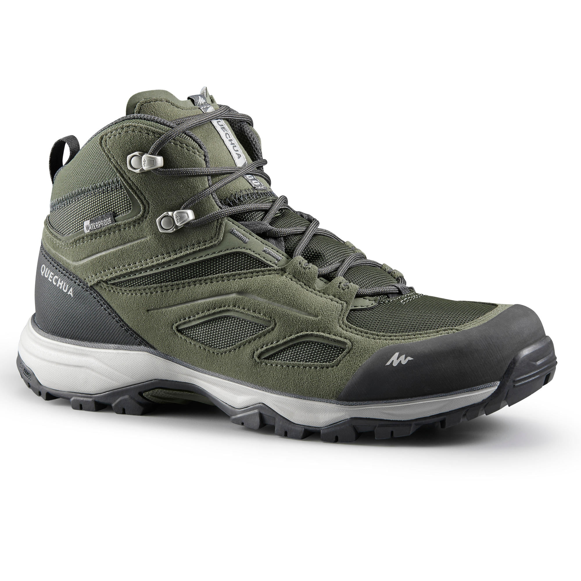 Hiking Waterproof Shoes MH100 Mid 