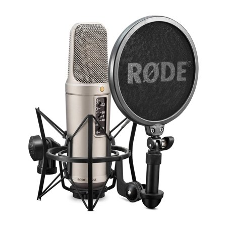 UPC: 0698813000395 | Rode NT2-A Cardioid Condenser Microphone Studio Bundle – Mint Open Box