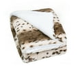 thumbnail image 7 of Home Soft Things Faux Fur Throw - Citraka - Brown - 50" x 60", 7 of 7