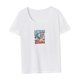 thumbnail image 4 of Camiseta de mujer Ropa deportiva de verano Recuerdo Camiseta de cuello redondo de ajuste regular para viajes XL, 4 of 7