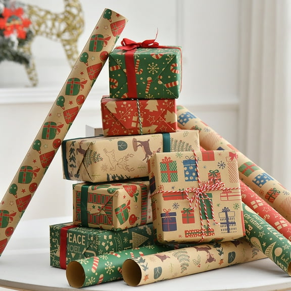 Christmas Wrapping Paper 6PC
