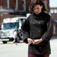 thumbnail image 4 of Vtex 0417-2508 10 Snaps Reaction Chef Coat, White, 4X Large, 4 of 5