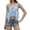 Blue, variant on Lixiuxyad Trend Summer Tank Tops Women's Summer Ruffle Strap Camisole Slim Fit Asymmetrical Tank Top For Casual Wear And Layering,Blue