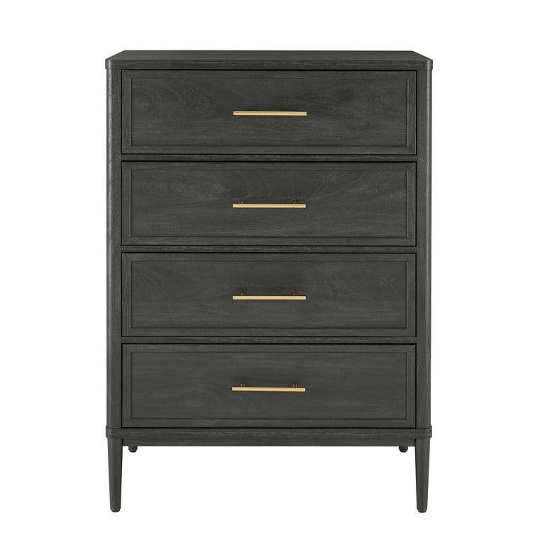 Better Homes & Gardens Oaklee 4 Drawer Dresser, Charcoal