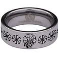 thumbnail image 2 of Wolf Kolovrat Tungsten Carbide Ring, 2 of 9