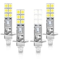 thumbnail image 3 of 4PCS H1 6000K Super White 80W LED Headlight Bulbs Kit Fog Driving Light, 3 of 5