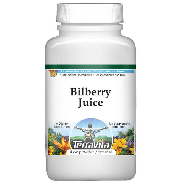 Bilberry Juice Powder (4 oz, Zin 519184)
