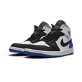 thumbnail image 2 of JORDAN MENS Air Jordan 1 Mid SE "Game Royal Black Toe" 852542 102 852542 102 from Stadium Goods, 2 of 8