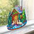 thumbnail image 3 of 89Bloom Personalized Duck Farm Ornament, Custom Duck Farm craft stained glass, Suncatcher Craft Stained Glass, 3 of 8