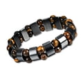 thumbnail image 2 of Pulsera de hematita de terapia magnética para bajar de peso - Joyería para el cuidado de la salud de hombres y mujeres, 2 of 10