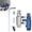 Mix*2pcs-1, variant on Broken Pipe Thread Extractor, Stripped Screw Extractor, Broken Valve Thread Extractor, Faucet Valves Screws Extractor, Easy out Bolt Extractor Kit for Damaged Faucet Water Pipe Remover (A Type*1)