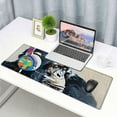 thumbnail image 6 of Heduofu Mouse pad, Mouse pad with Design, Gorilla Oil Painting Graffiti, Funny Home and Office Non-Slip Computer Mousepad 31.5x11.8 in, 6 of 6
