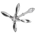 thumbnail image 1 of Oubit Boat Grapnel,3.3lbs Foldable Grapnel Anchor Boat Accessory Stainless Steel Anchor Leading Edge Technology, 1 of 9