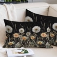 thumbnail image 2 of Farmhouse Flowers Throw Pillow Covers, Spring Vintage Botanical Floral Soft Breathable Pillow Cases with Invisible Zipper for Sleeping, King Size Pillowcases for Couch Bed Sofa Chair 20x36 Inches, 2 of 9