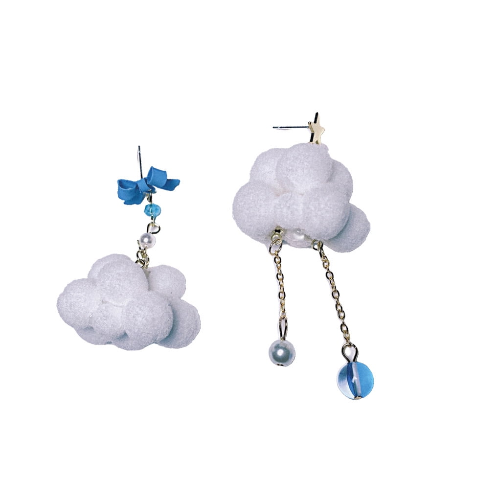 1 Pair Cute Pendant Ear Studs Teens 