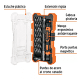 thumbnail image 2 of Juego De Desarmador De Joyero Con 30 Puntas 14162 Naranja/Negro, 2 of 3
