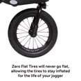 thumbnail image 4 of Baby Trend Expedition Zero Flat Jogger Travel System with Led Lights with EZ Lift Plus Infant Car Seat and Base, 4 of 15