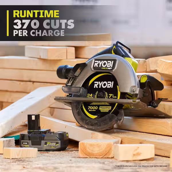 ONE+ HP 18V Brushless Cordless 7-1/4 in. Circular Saw (Tool Only)