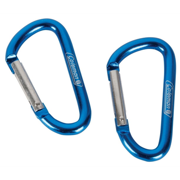 Coleman Deluxe Carabiner Clips, 2Pack