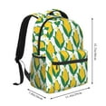 thumbnail image 2 of Fotbe Corn Cob Pattern Casual Backpack for School, Travel, and Outdoor Activities - Durable, Lightweight, and Comfortable, 2 of 5