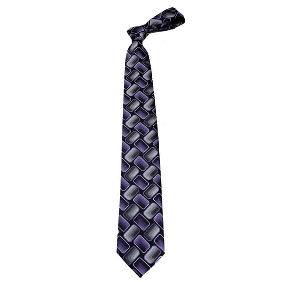 Boys Youth Black Pattern Designer Necktie Ties
