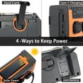 thumbnail image 3 of All-In-One Emergency Kit, Emergency Weather Radio, Power Bank For Emergency Charging, Flashlight, Retractable Reading Lamp, Your Shield Against The Unexpected, 3 of 8