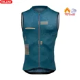 thumbnail image 2 of Chaleco para montar en bicicleta, nuevo chaleco de invierno para bicicleta de carretera, chaleco cálido para otoño, chaleco con protección UV para bicicleta de montaña, chaleco sin mangas para equipo, 2 of 5