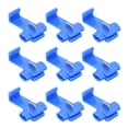 thumbnail image 2 of Wire Connectors, Safe Practical Crimp Electrical Cable Snap, Beautiful Anti-Aging Power Supplies Home Appliances Electrical Controls For Electrical Wires Blue, 2 of 8