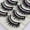 D, variant on OVINYER Eyelashes With Rhinestones Thick Eyelash Reusable Lashes Wispy And Light