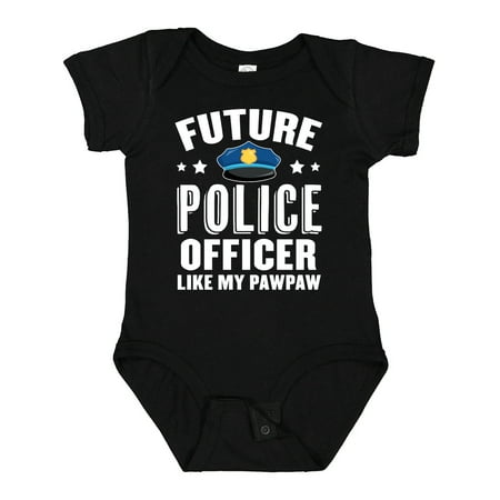 

Inktastic Future Police Officer Like My Pawpaw Gift Baby Boy or Baby Girl Bodysuit