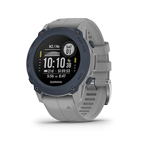 Garmin Fenix 6S Sapphire Smartwatch - Rose Gold-tone with Powder