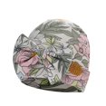 thumbnail image 1 of Bonnet Bébé Confortable Protège-Peau Nœud Papillon Turban Bonnet Bébé pour Usage Quotidien, 1 of 10