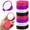Pink, Purple, Black, White, variant on PETGLE 36 Pcs Compact Mirror Bulk Portable Round Makeup Mirror Mini Foldable for Purse Women Travel Daily Use Mother‘s Day Gifts (Red)