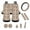 Leopard Print, variant on Yuyamidu 12 PCS Blue Cow Print Car Seat Covers Set Cute Steering Wheel Cover Seat Belt Pads Cup Coasters Chapstick Holder Key Chain Keychain Wristlet
