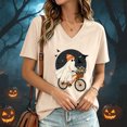 thumbnail image 2 of Women's T Shirt Short Sleeve Top Daily Tunic Blouse Gift Tops Tunic Blouse Graphic Blouse Casual Basic Tee, 2 of 5