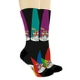 thumbnail image 5 of ThisWear Music Accessories Drummer Music Socks Music Lover Gifts for Drummers 1-Pair Novelty Crew Socks, 5 of 5