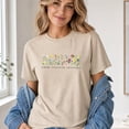 thumbnail image 3 of Jollimate Grow Positive Thought Shirt, Wildflower Floral Graphic Tee, Mental Health & Positivity Gift for Women, 3 of 6