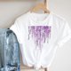 thumbnail image 1 of Camiseta con estampado Floral de flores de los 90 para mujer, ropa de calle de estilo de dibujos animados para mujer, camiseta estampada, camiseta gráfica para mujer Tan Jianjun unisex, 1 of 2