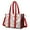 White Baseball Elements, variant on Teacher Tote Bag,White Orange Baseball Gear Pattern Teacher Utility Tote Bag,Large Work Tote Bags for Women with Multiple Pockets,Top Zipper Closure,13.8x10.6x6.7 Inch