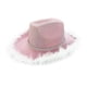 thumbnail image 4 of Sombrero de vaquero Fernando para Disfraz Fiesta Rosa, 4 of 8