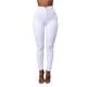thumbnail image 1 of Pantalones vaqueros ajustados para mujer, de cintura alta, elásticos, tipo jegging, ajustados y tipo lápiz., 1 of 6