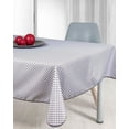 thumbnail image 1 of Beige Waves 100% Polyester, Stain Resistant Tablecloth 118 x 59 inch, 1 of 1