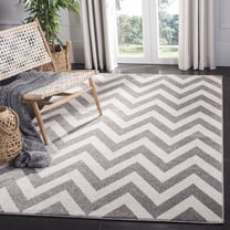 Safavieh Amherst Peronal Geometric Area Rug, Dark Gray/Beige, 2'6" x 4'