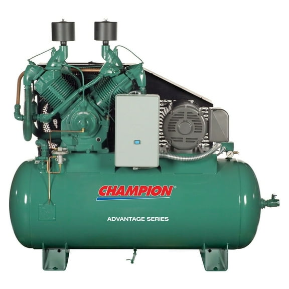 Champion Advantage 25Hp 120Gallon 230V 3PH 90CFM @ 175PSI Air Compressor HR25-12